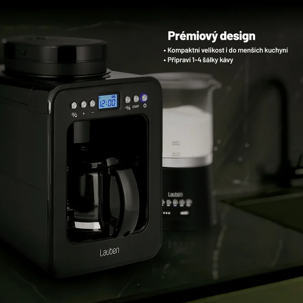 Lauben Grind&Drip Coffee Maker 600BB 1×1 ks, prekvapkávač na kávu