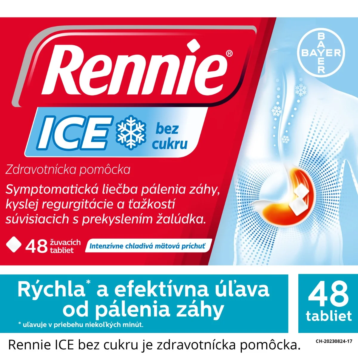 Rennie ICE bez cukru tbl mnd 2x24 ks (48 ks)