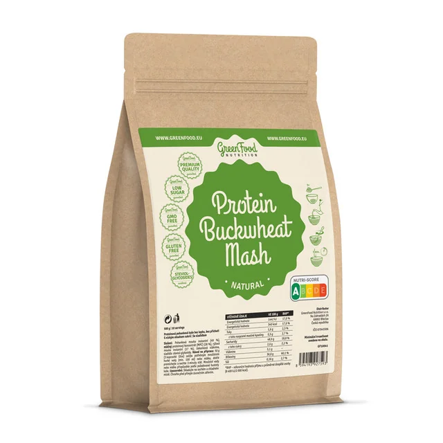 GreenFood Nutrition Protein Buckwheat Mash natural