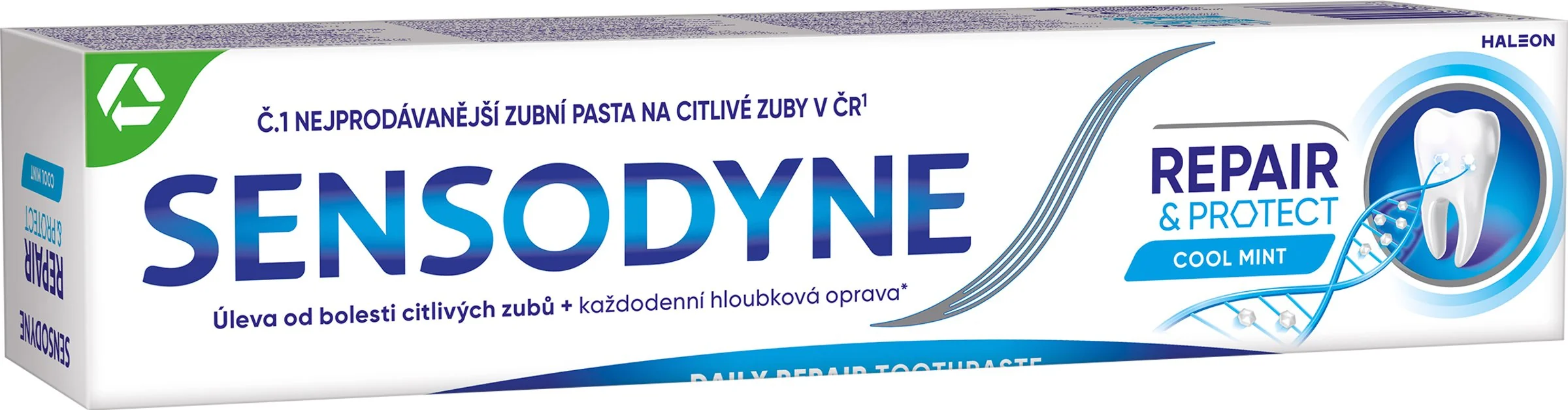 Sensodyne Repair&Protect mentol 1x75 ml, zubná pasta pre opravu citlivých zubov