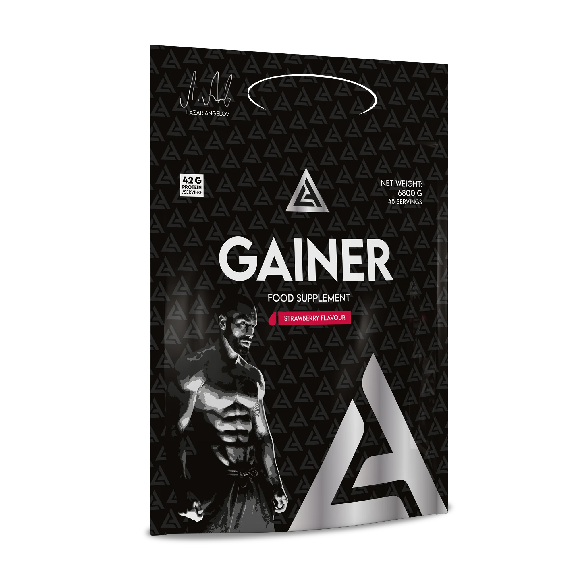 Lazar Angelov Nutrition Gainer jahoda