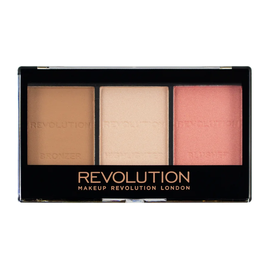 Revolution Ultra Sculpt & Contour Kit Ultra Fair C01 paletka na tvár 1×1 ks