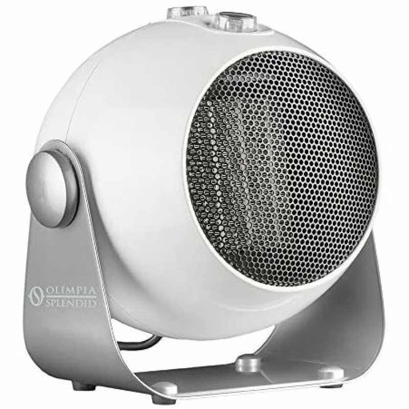 Olimpia Splendid Caldodesign Keramický ventilátorový ohrievač, biely TOW017783