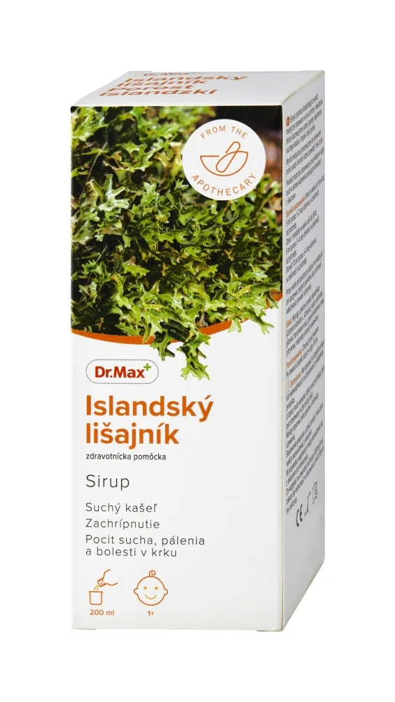 Dr. Max Islandský lišajník 1×200 ml, sirup