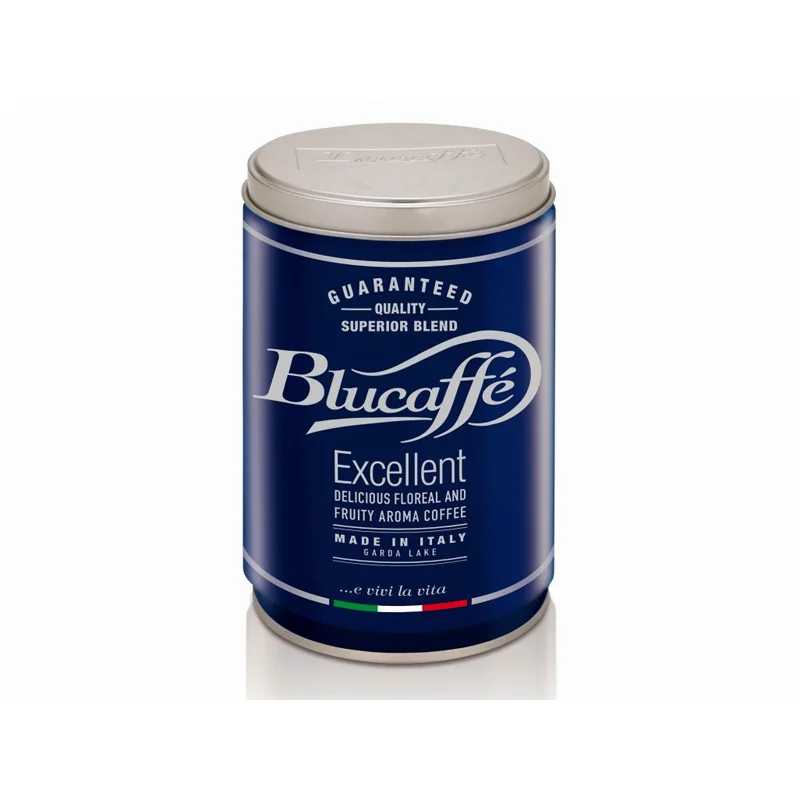 káva Lucaffé BLUCAFFÉ zrnková - 250g plechovka