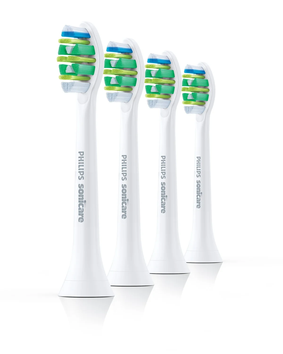 Philips - Nástavce HX9004/10 InterCare Standard pre Sonicare 3. generácie, biela 1×4 ks, hlavica na sonickú kefku