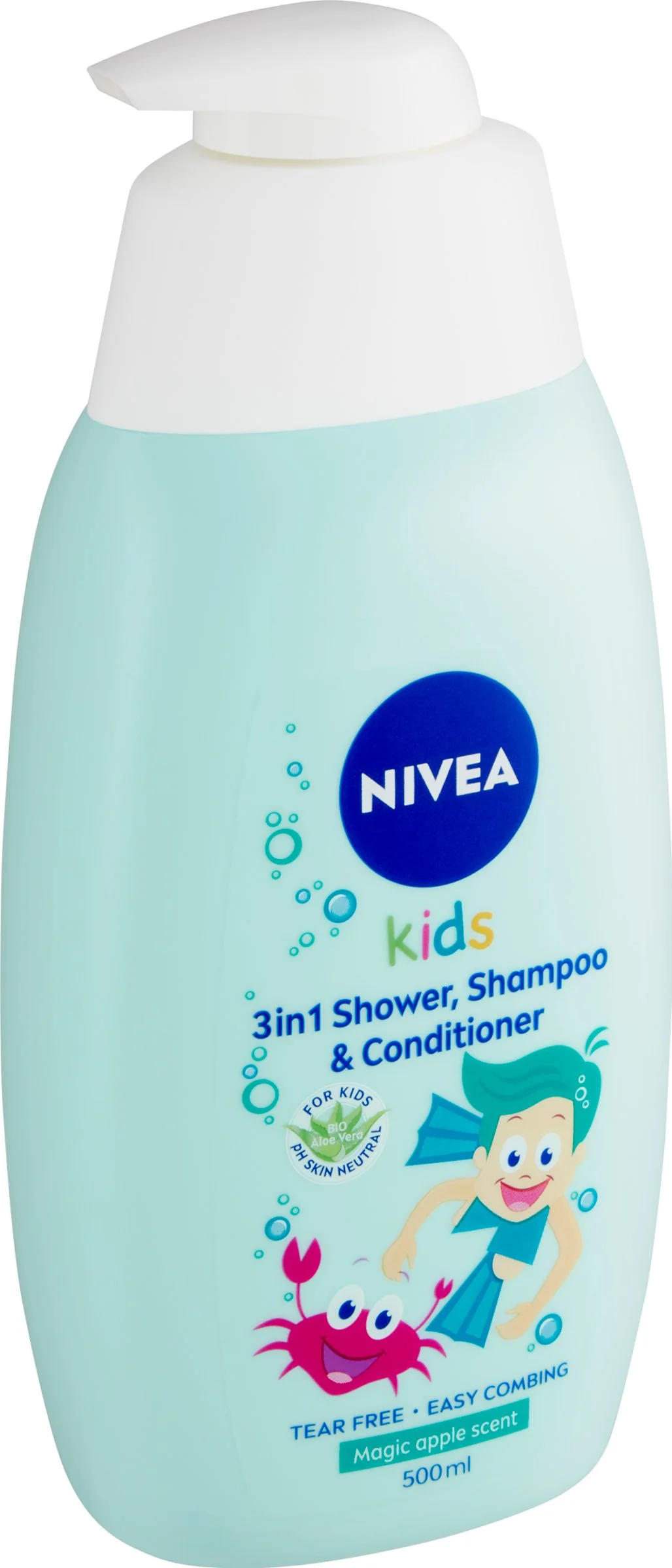 NIVEA Kids Detský Sprchovací gél 2v1 BOY 500ml 1×500 ml, sprchovací gél