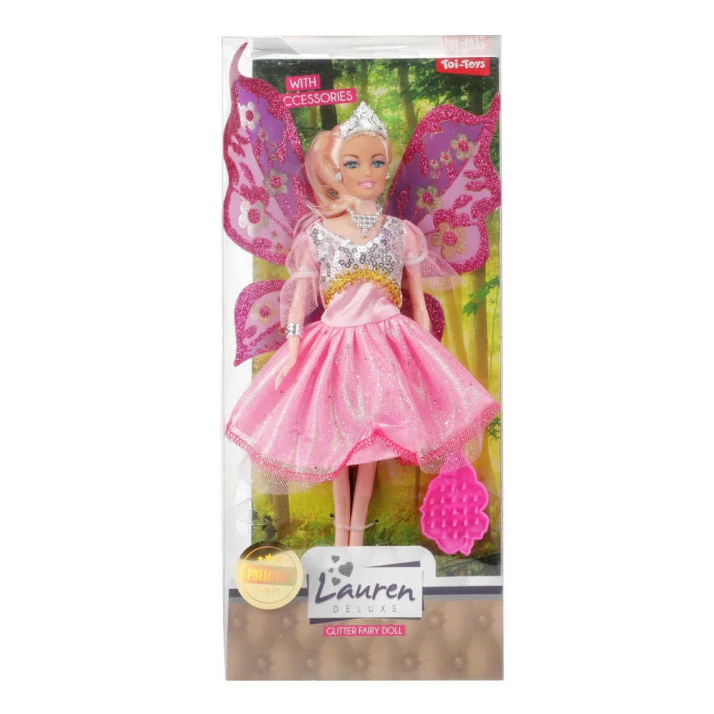 Bábika Fairy s trblietavými krídlami-Toi Toys 