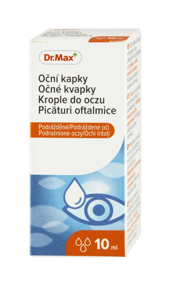 Dr. Max Očné kvapky Podráždené oči 1×10 ml, očné kvapky