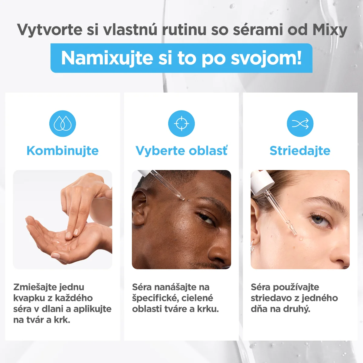 Mixa Sensitive Skin Expert hydratačné sérum proti vysušovaniu 1×30 ml, hydratačné sérum