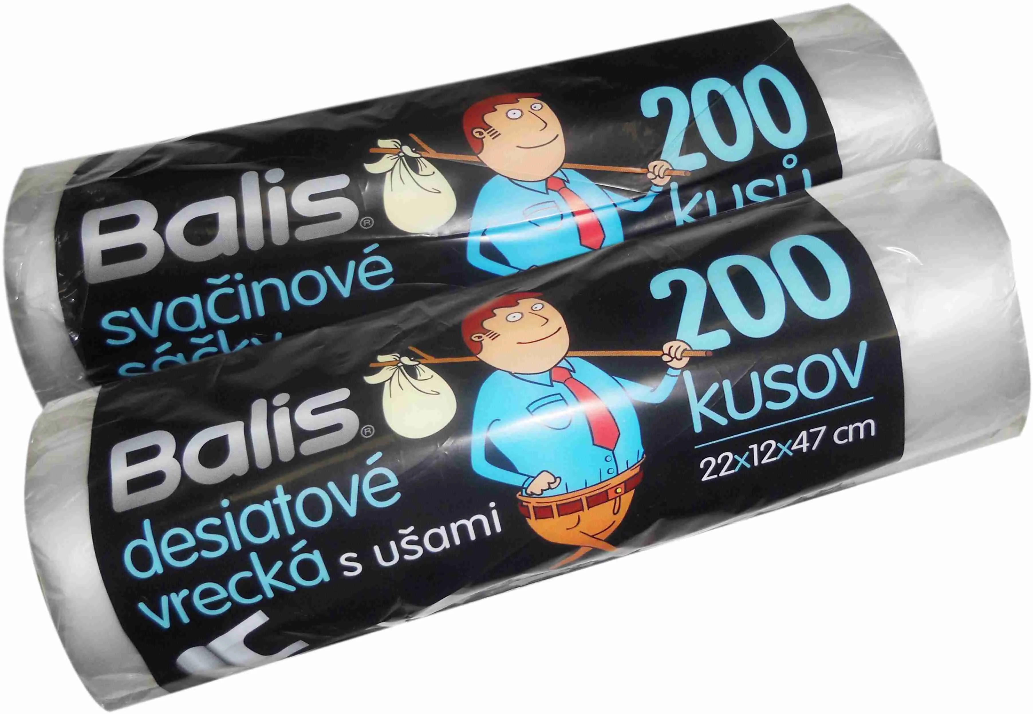 BALIS Desiatové vrecká s ušami 5kg/200ks