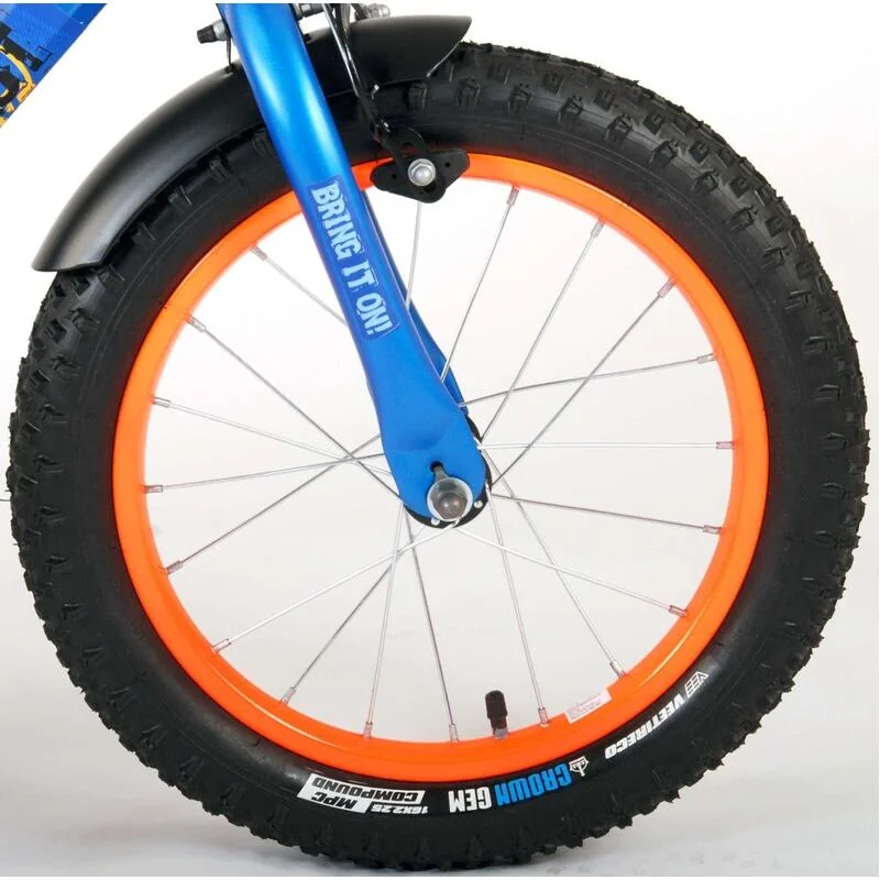 VOLARE - NERF Detský bicykel - chlapčenský - 16 palcový - Satin Blue 