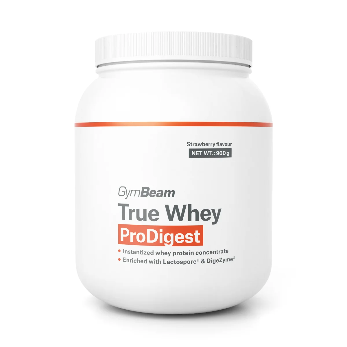 GymBeam True Whey ProDigest - strawberry