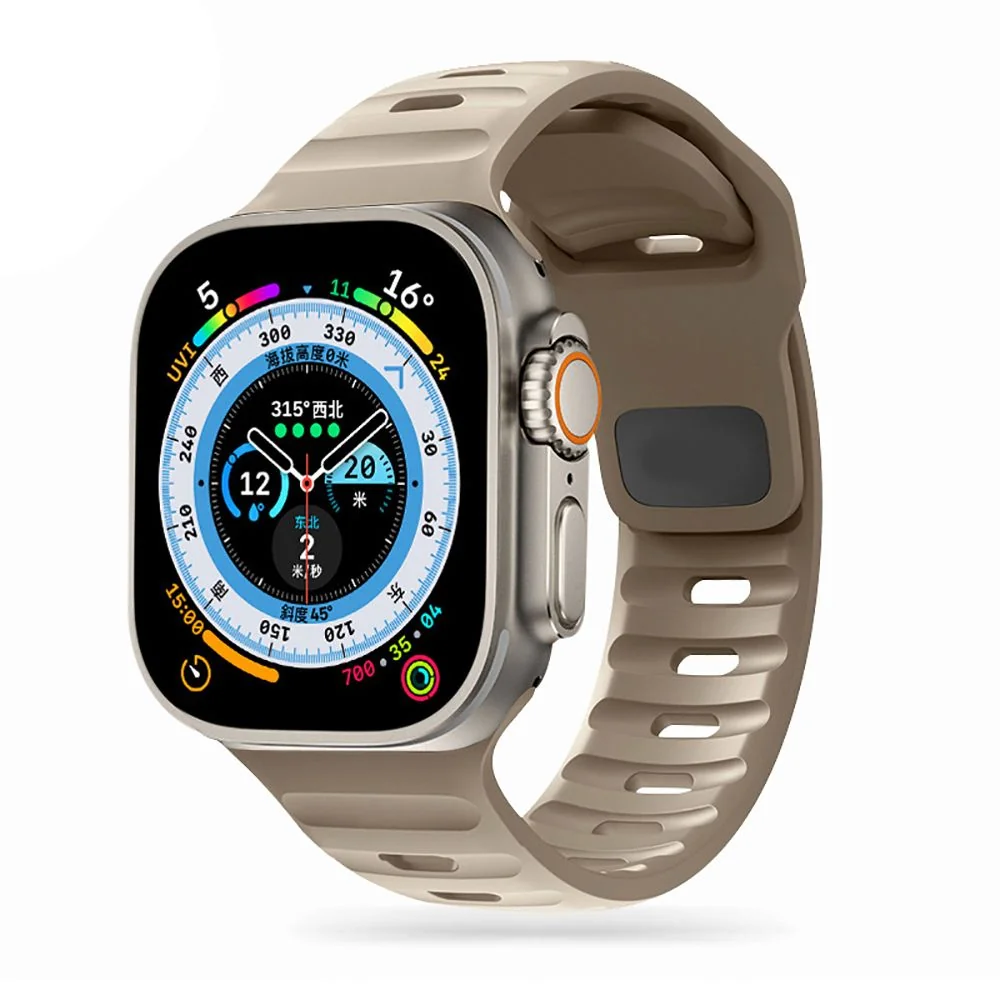 Tech-Protect Iconband Line remienok na Apple Watch 42/44/45/49mm armysand