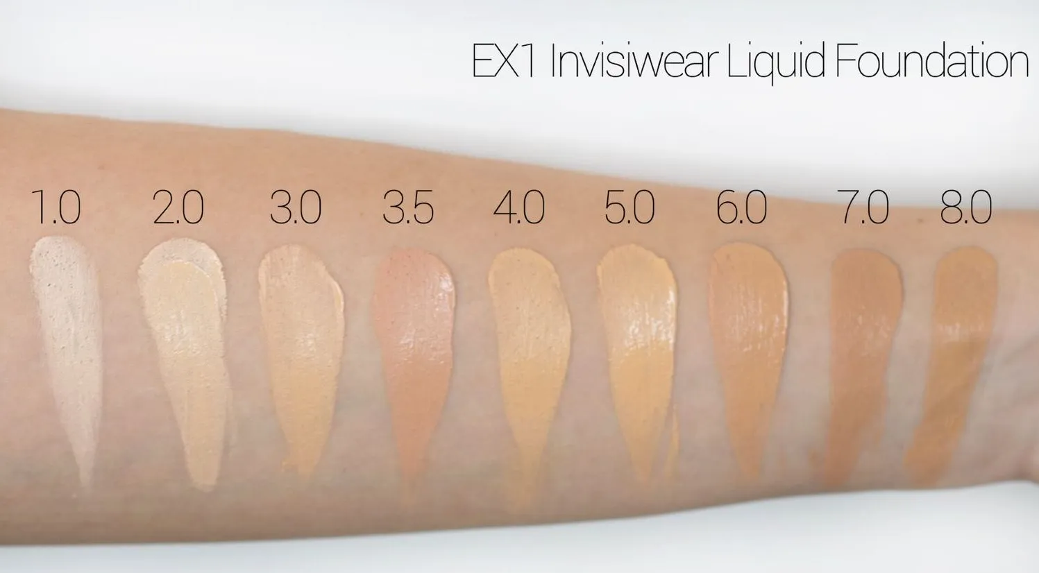 Ex1 Cosmetics 3 5 Invisiwear Liquid Foundation Tekuty Make Up 1 30 Ml Pre Vsetky Typy