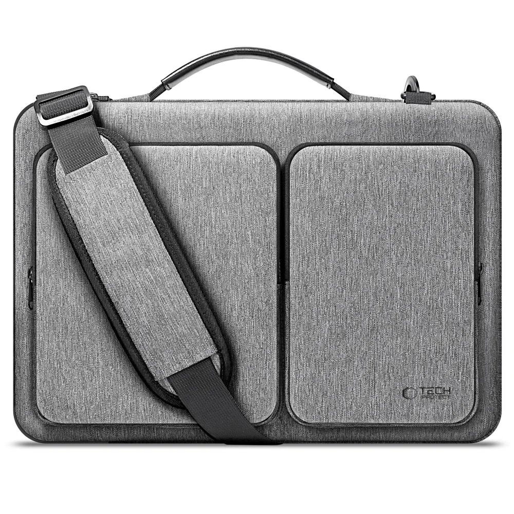 Tech-Protect Defender Bag taška na notebook 15-16'', sivá 