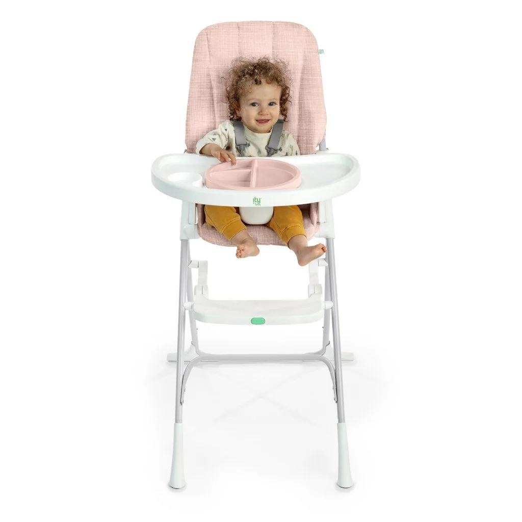 Stolička jedálenská skladacia Sun Valley™ Pink 6m+ do 15 kg 