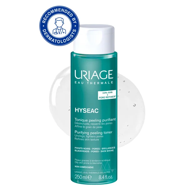 URIAGE HYSEAC Purifying Toner 1x250 ml, pleťové tonikum na mastnú pleť s nedokonalosťami