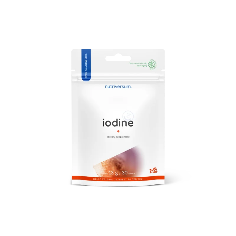 Nutriversum - VITA - IODINE (jód) 30 tabliet