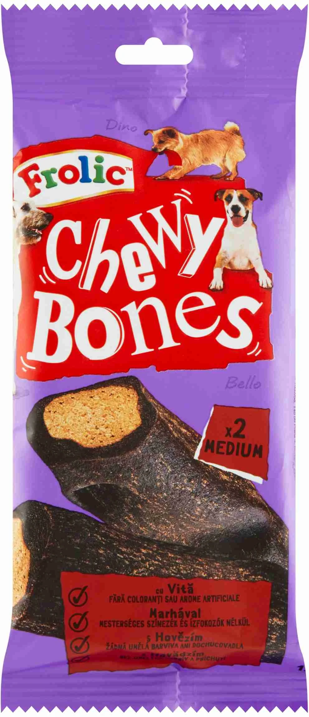 Frolic Chewy Bones Žuv. Kosti Hovädzie 170g