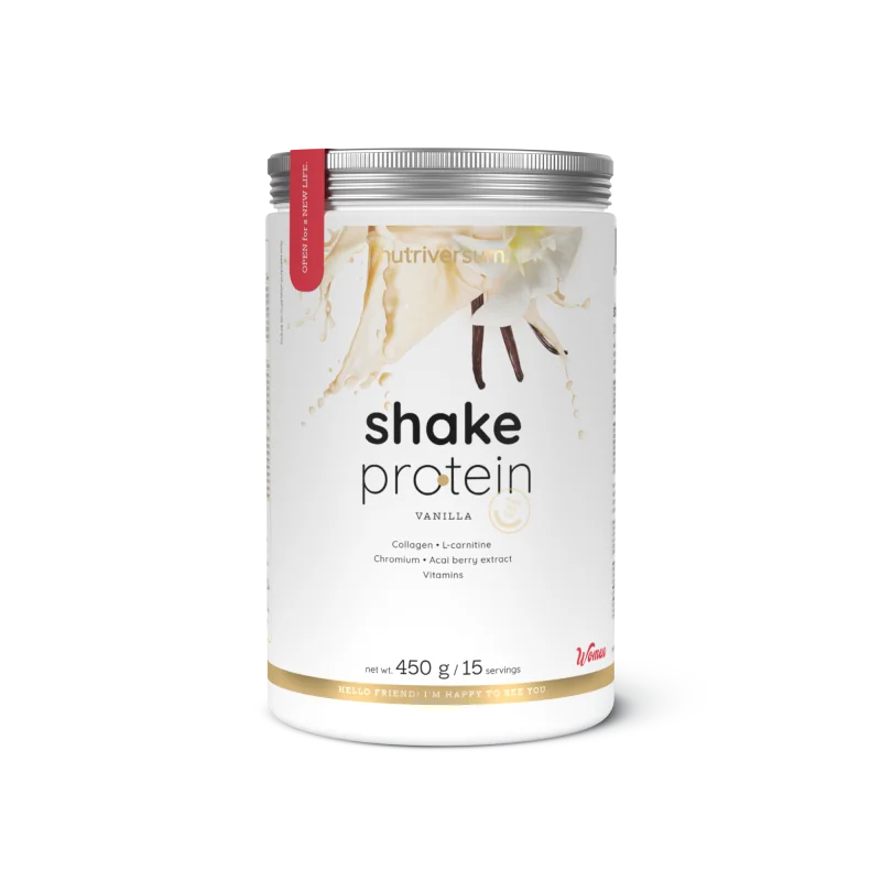 Nutriversum - WOMEN - SHAKE PROTEIN (450 g) Príchuť ruby čokoláda-malina