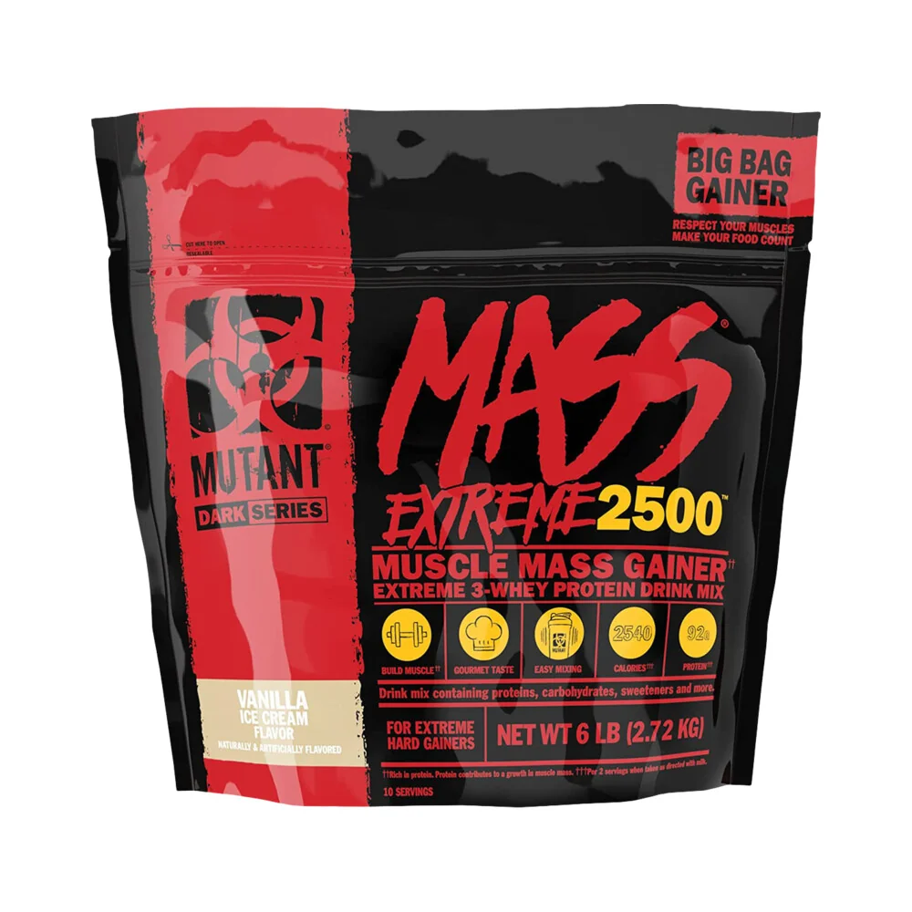 Mutant Mass XXXtreme 2500 2720 g vanilková zmrzlina