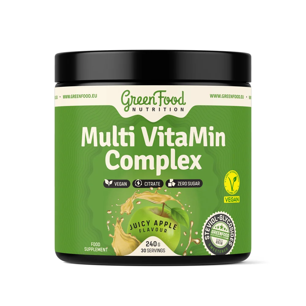 GreenFood Nutrition Multi VitaMin Complex juicy apple