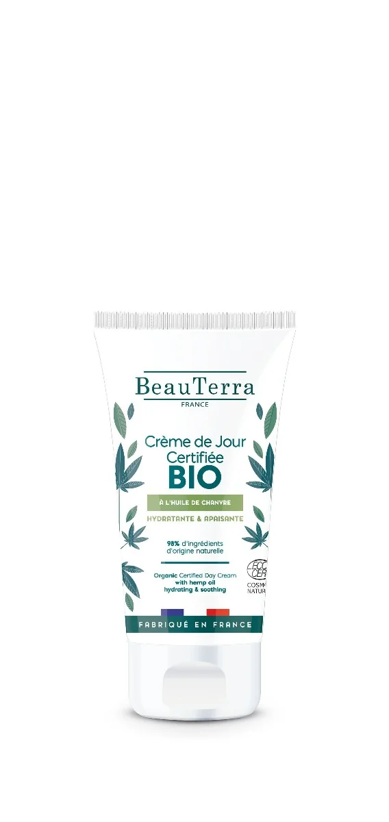 Beauterra Organic Day Cream Aloe Vera&Hemp 50ml