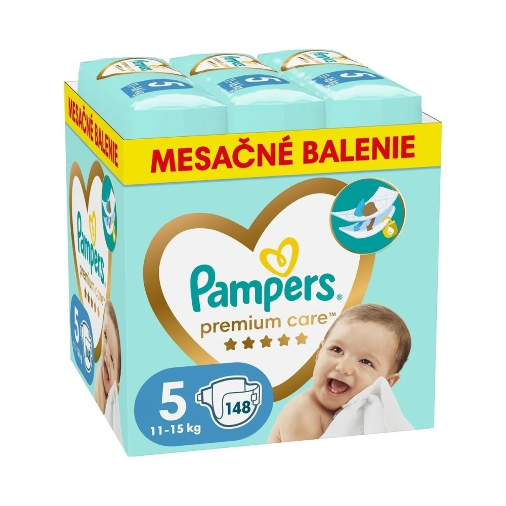 Pampers Premium MBP S5 148ks (11-16kg)