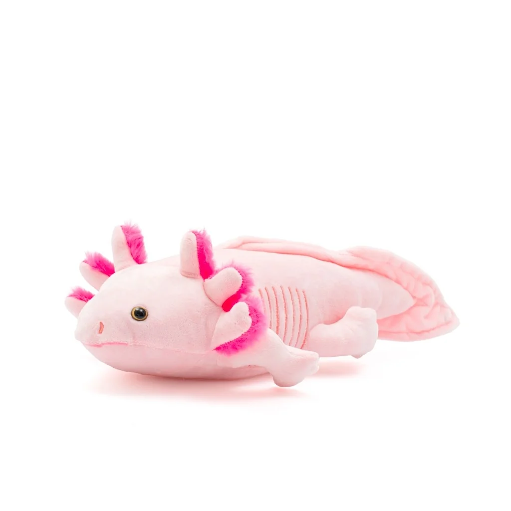 Plyšový axolotl Baby Mix 45 cm ružový 