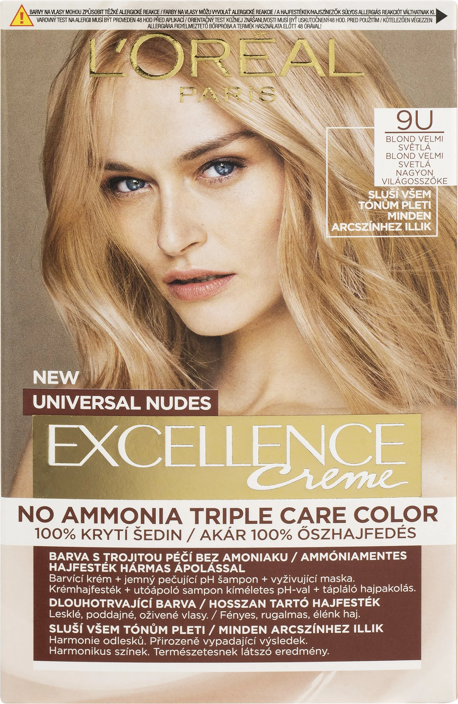 L'Oréal Paris Excellence Universal Nudes Excellence 9U permanentná farba