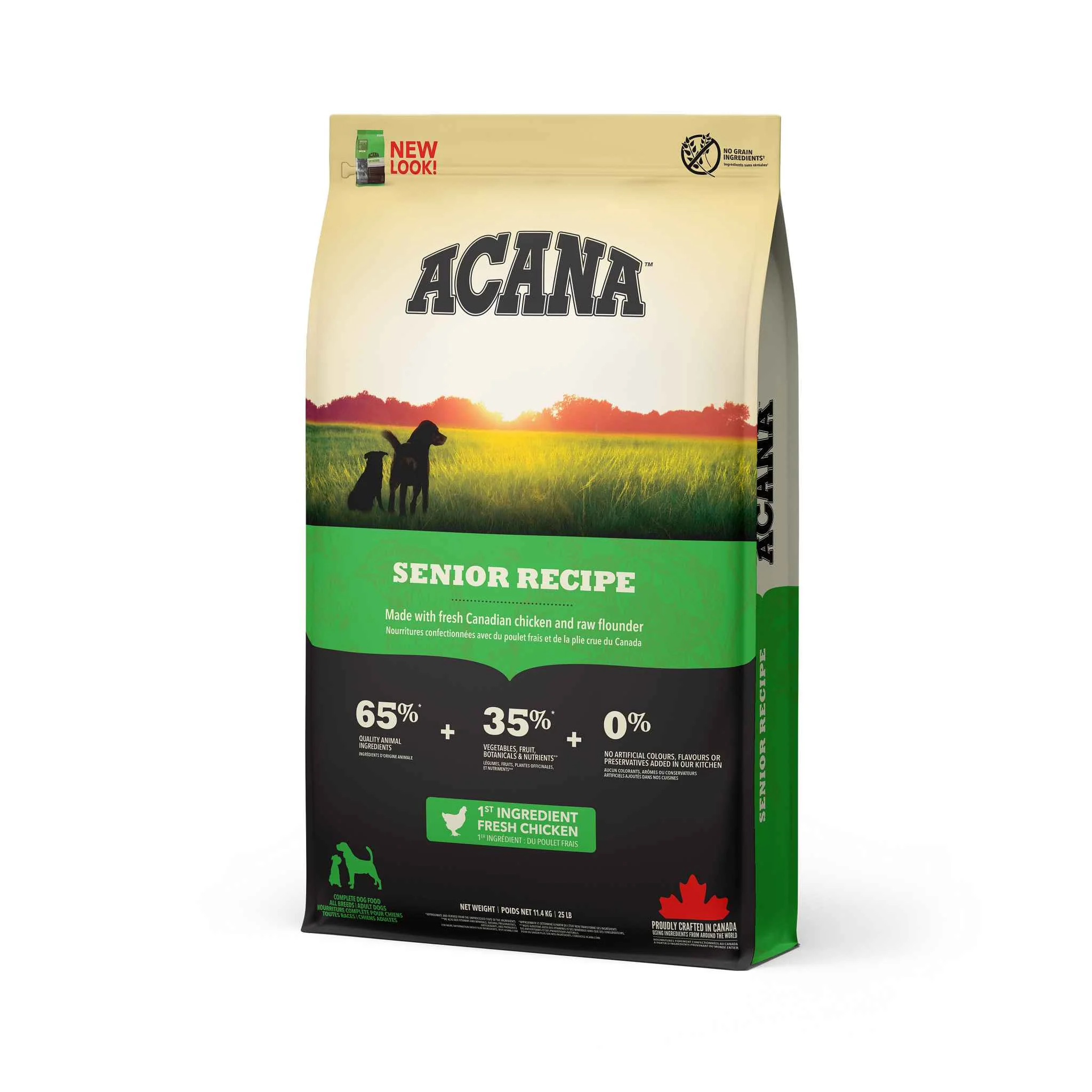 ACANA SENIOR DOG 11,4KG A.U.V. 1×11,4 kg, krmivo pre psy