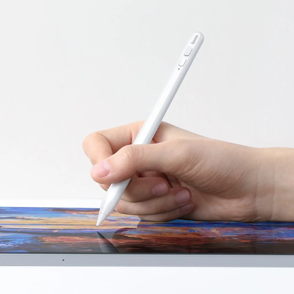 Baseus Smooth Writing Capacitive Stylus na iPad Pro / iPad, biely 