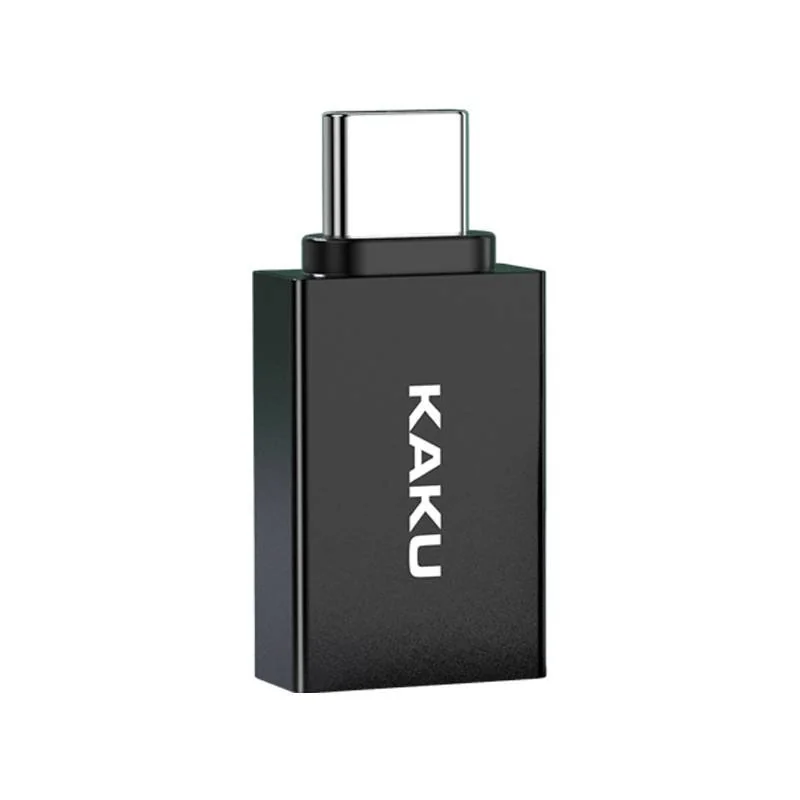 KAKU KSC-532 adaptér USB-C / USB OTG, čierny 