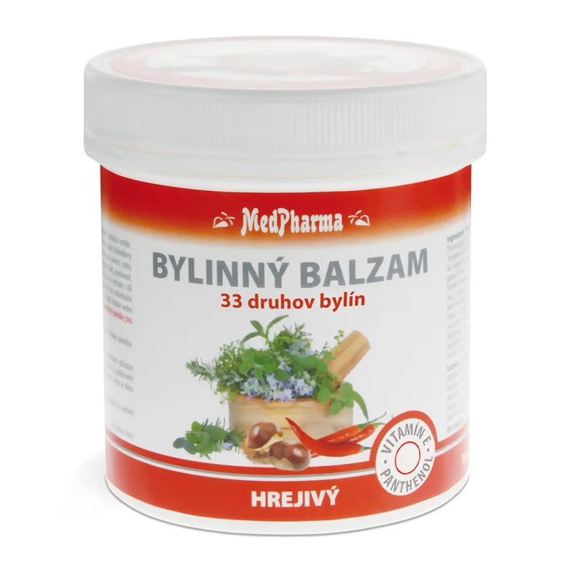 Medpharma bylinný hrejivý balzam 33 bylín