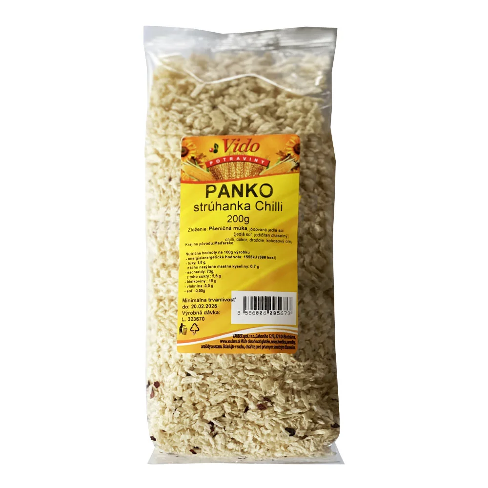 VIDO Panko strúhanka chilli