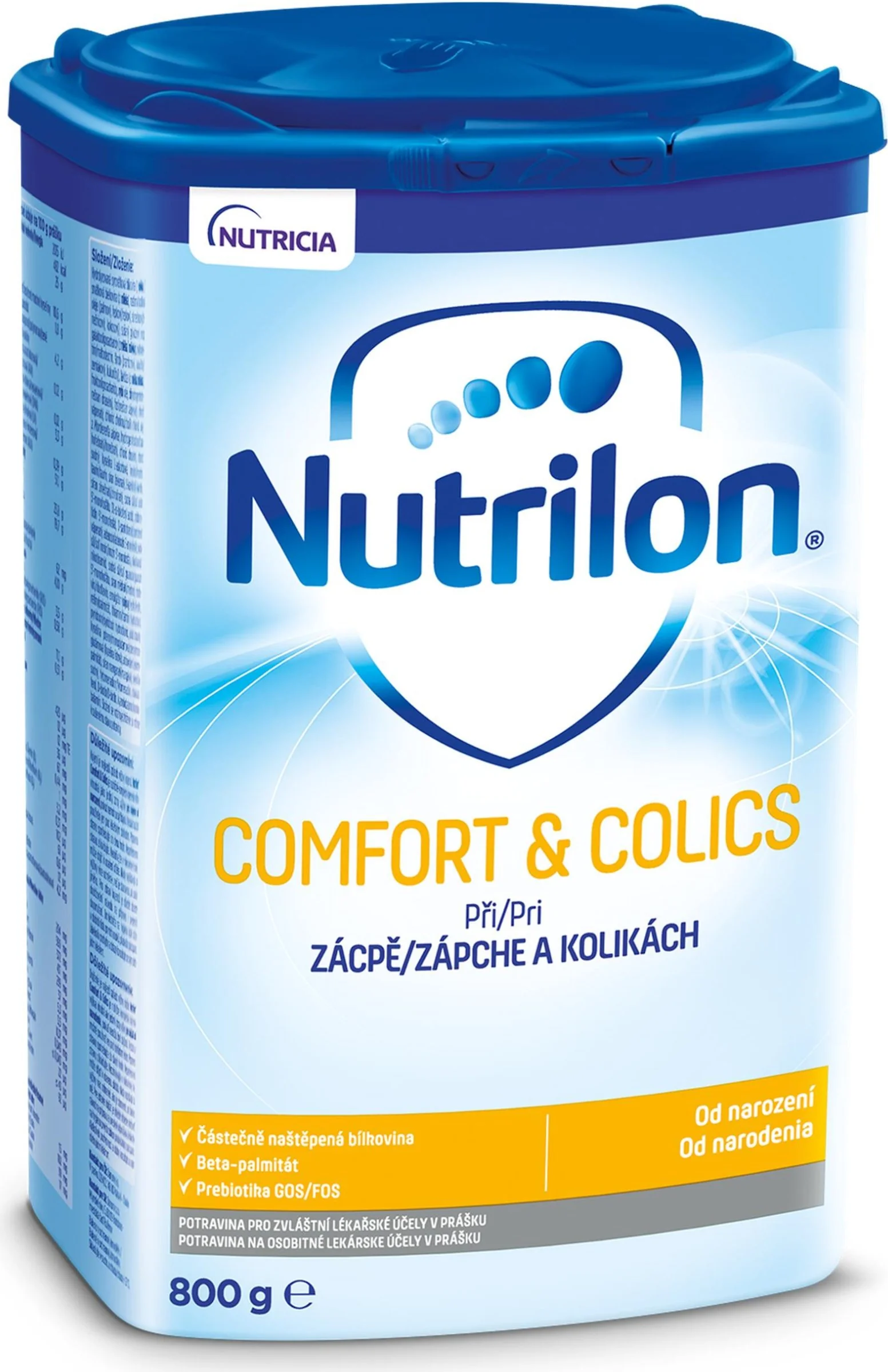 Nutrilon Comfort&Colics 800g 1×800 g, špeciálna mliečna výživa (od narodenia)