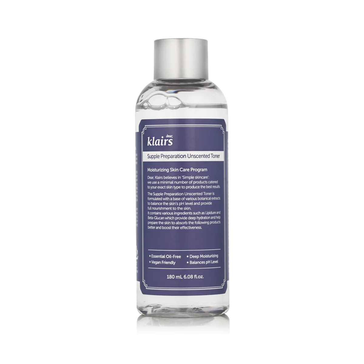 DEAR KLAIRS - Supple Preparation Unscented - hydratačné tonikum 180 ml