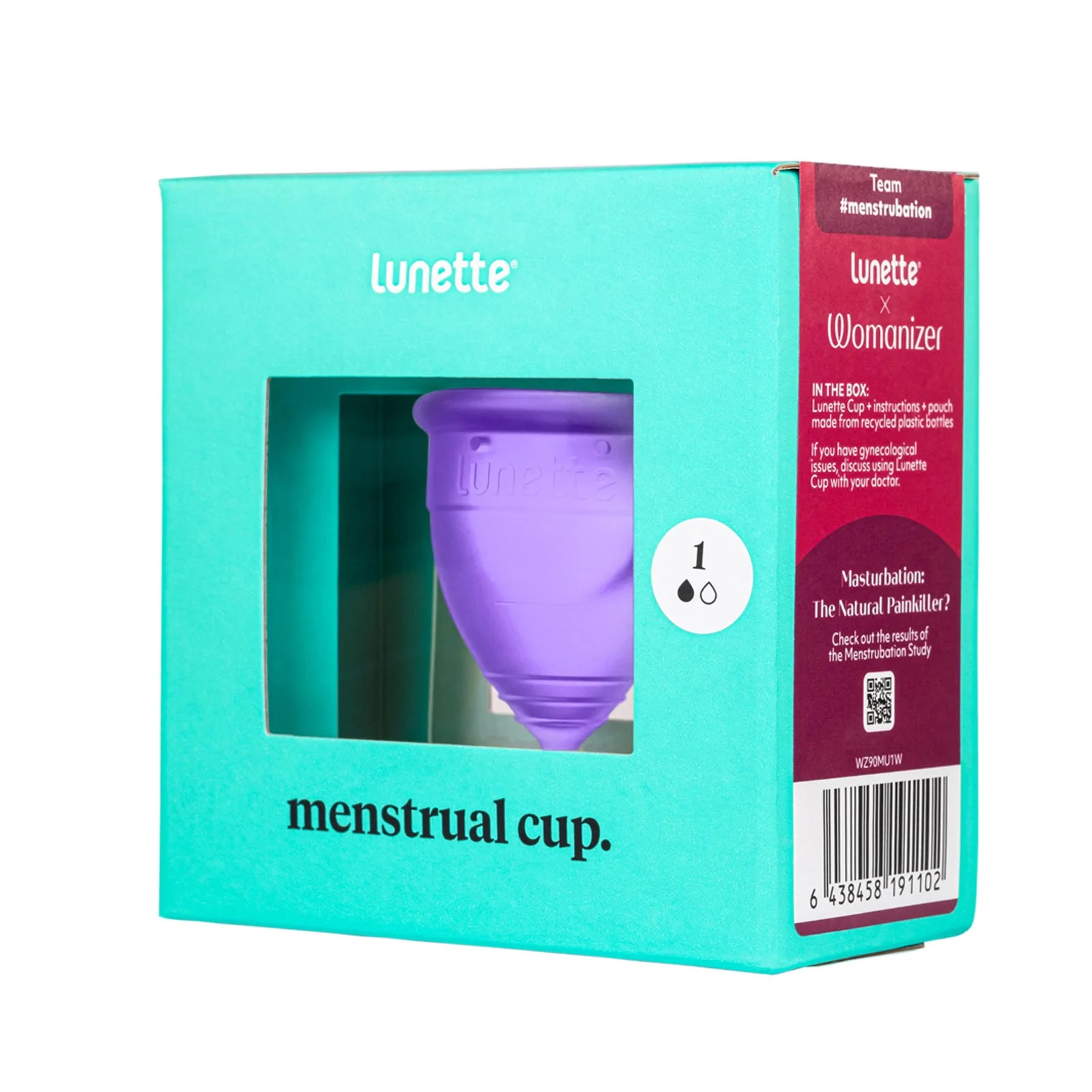 Menštruačný kalíšok - Menstrual Cup fialová 