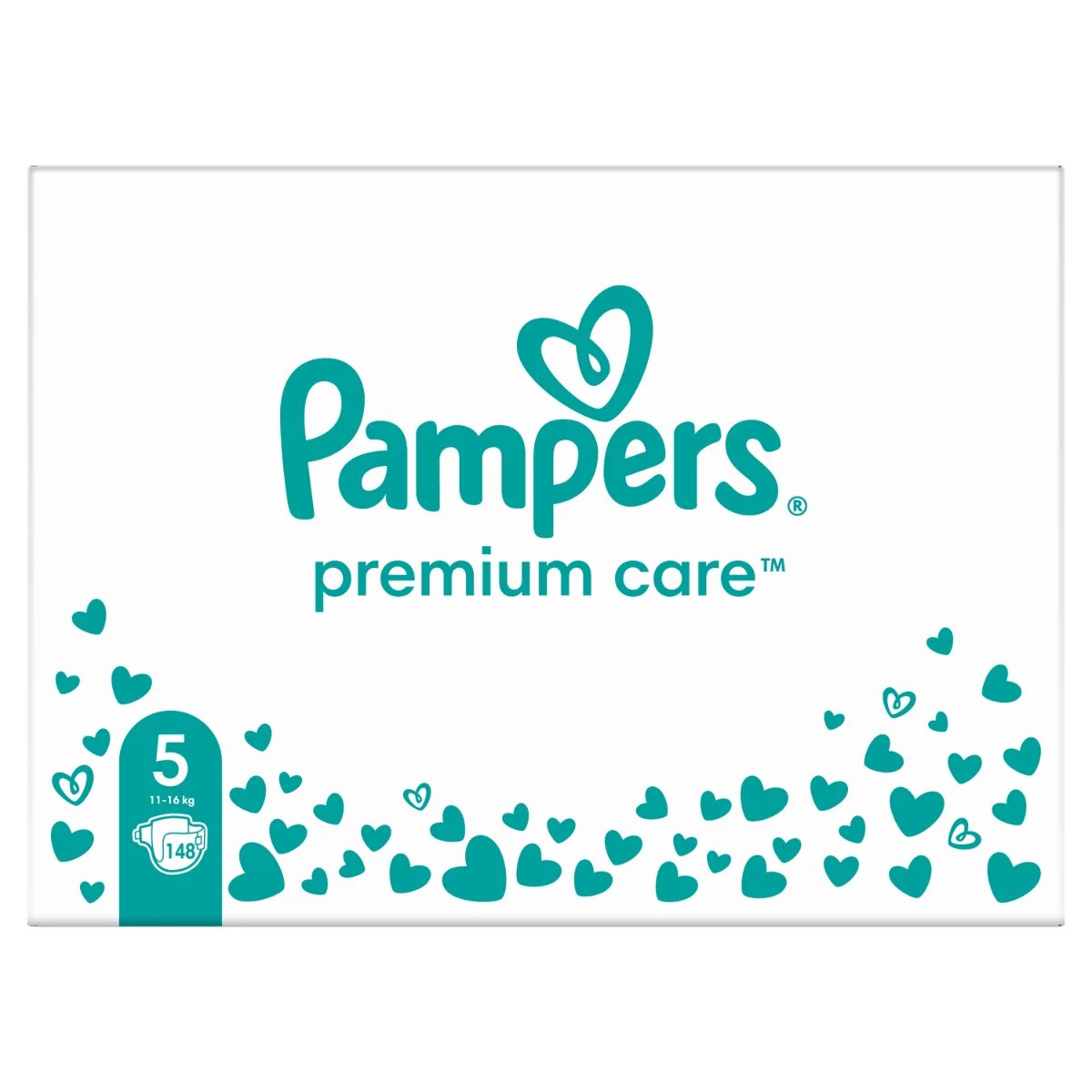 Pampers Premium MBP S5 148ks (11-16kg) 1×148 ks plienky