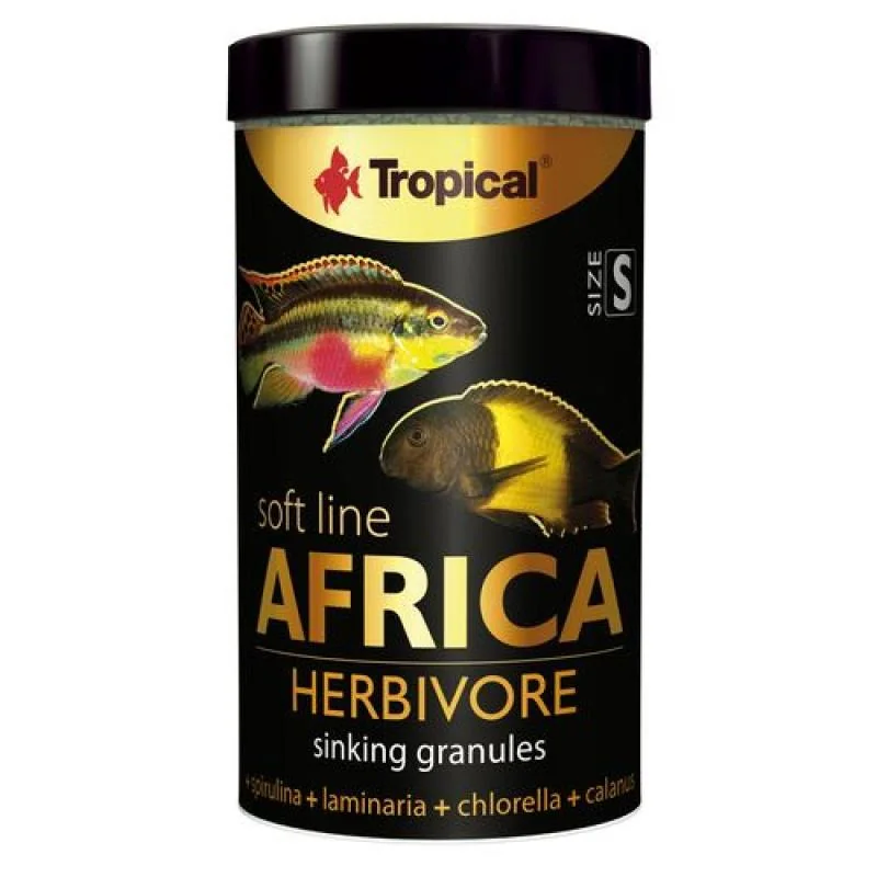 TROPICAL Africa Herbivore S 250ml/150g krmivo pre všežravé africké ryby 