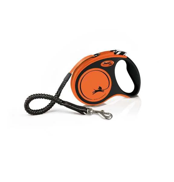 Flexi Xtreme S Páska 5m/20kg Oranžová