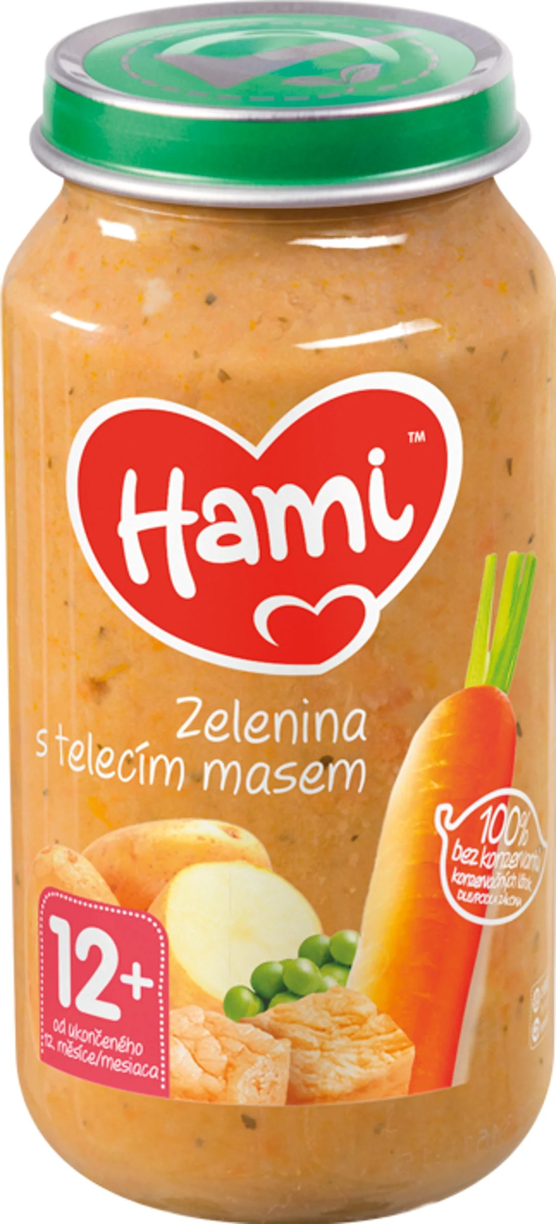 Hami príkrm Zelenina s teľacím mäsom