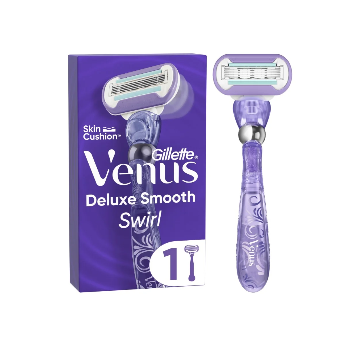 Venus Swirl Extra smooth strojček + 1NH 1×1 set, holiace hlavice