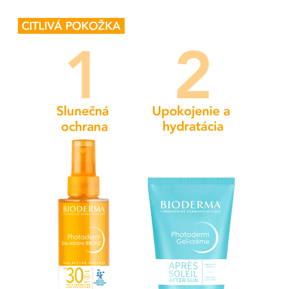 BIODERMA Photoderm BRONZ Opaľovacia voda SPF 30 pre bronzové opálenie 1×200 ml, opaľovacia voda