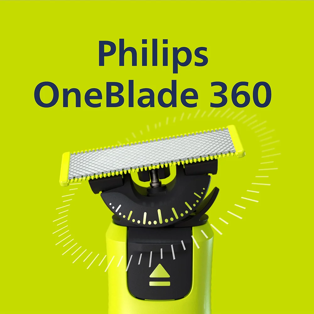 Philips OneBlade QP440/50 Výmenné čepele 360 1×4 ks, výmenné čepele