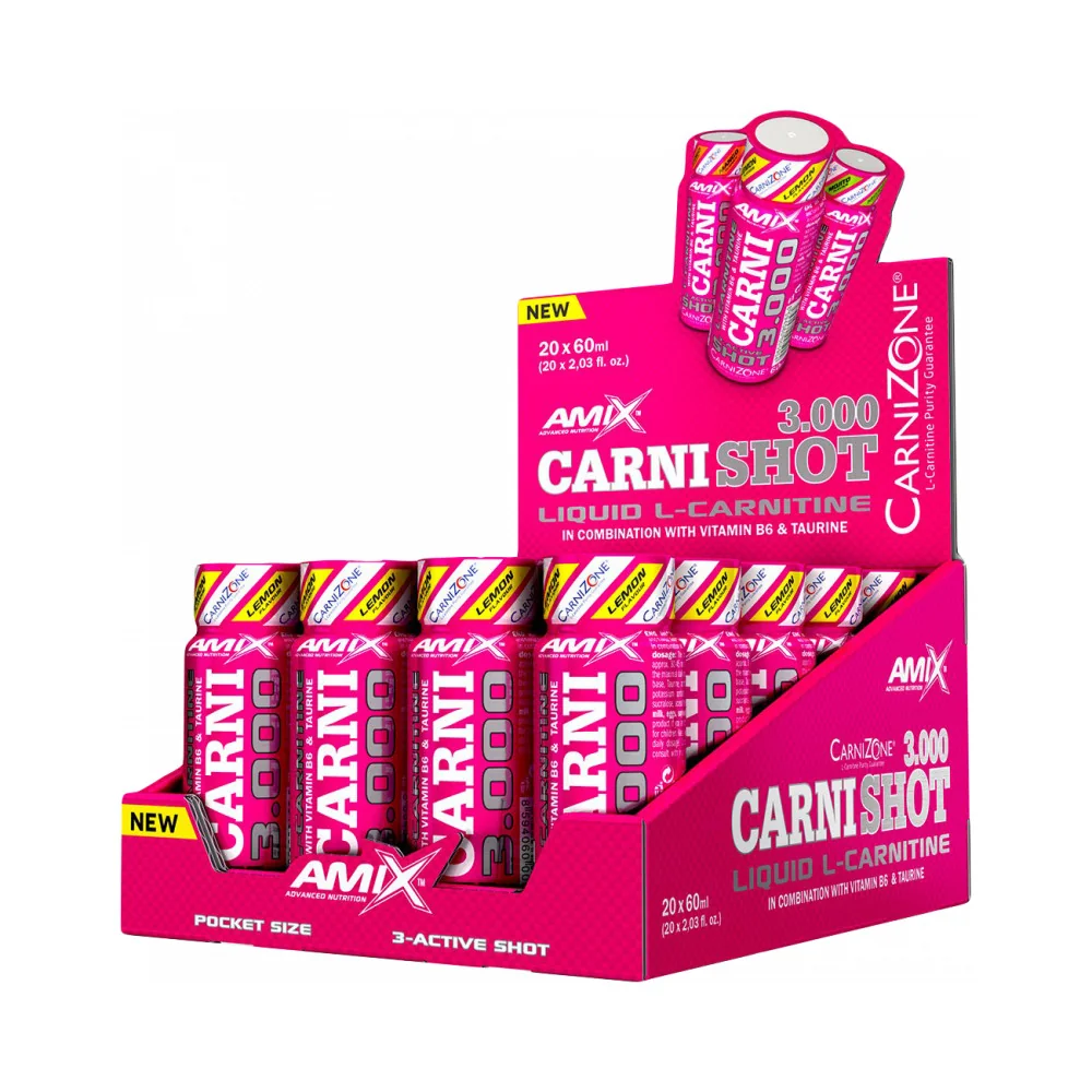 Amix CarniShot 3000 BOX 20 x 60 ml mango