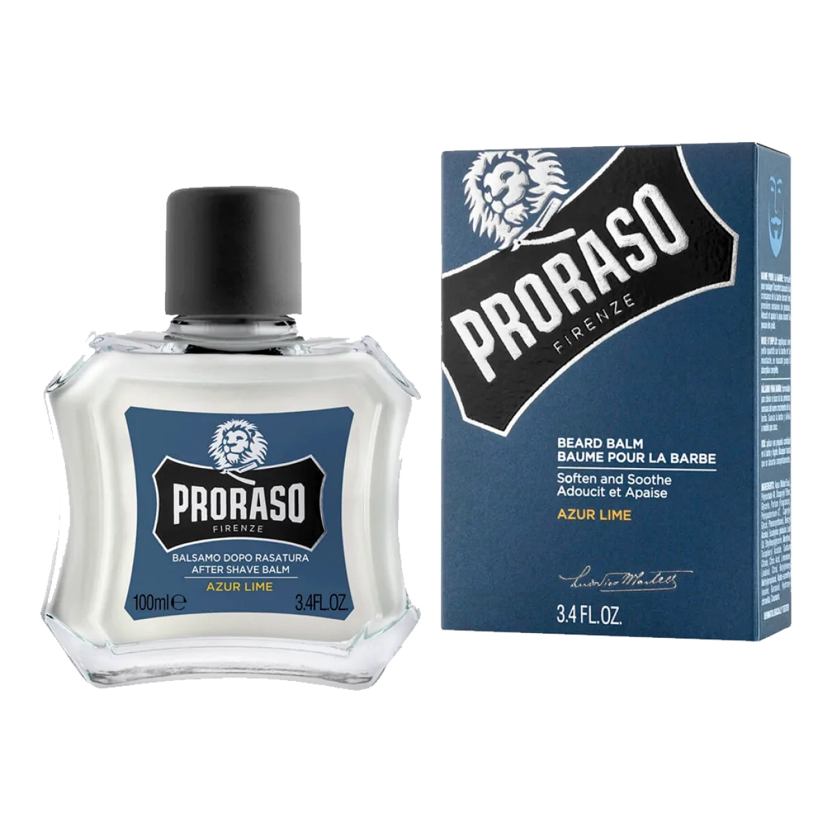 Balzam po holení Proraso After shave balm Azur lime 100ml 