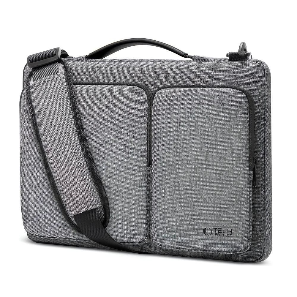 Tech-Protect Defender Bag taška na notebook 15-16'', sivá 