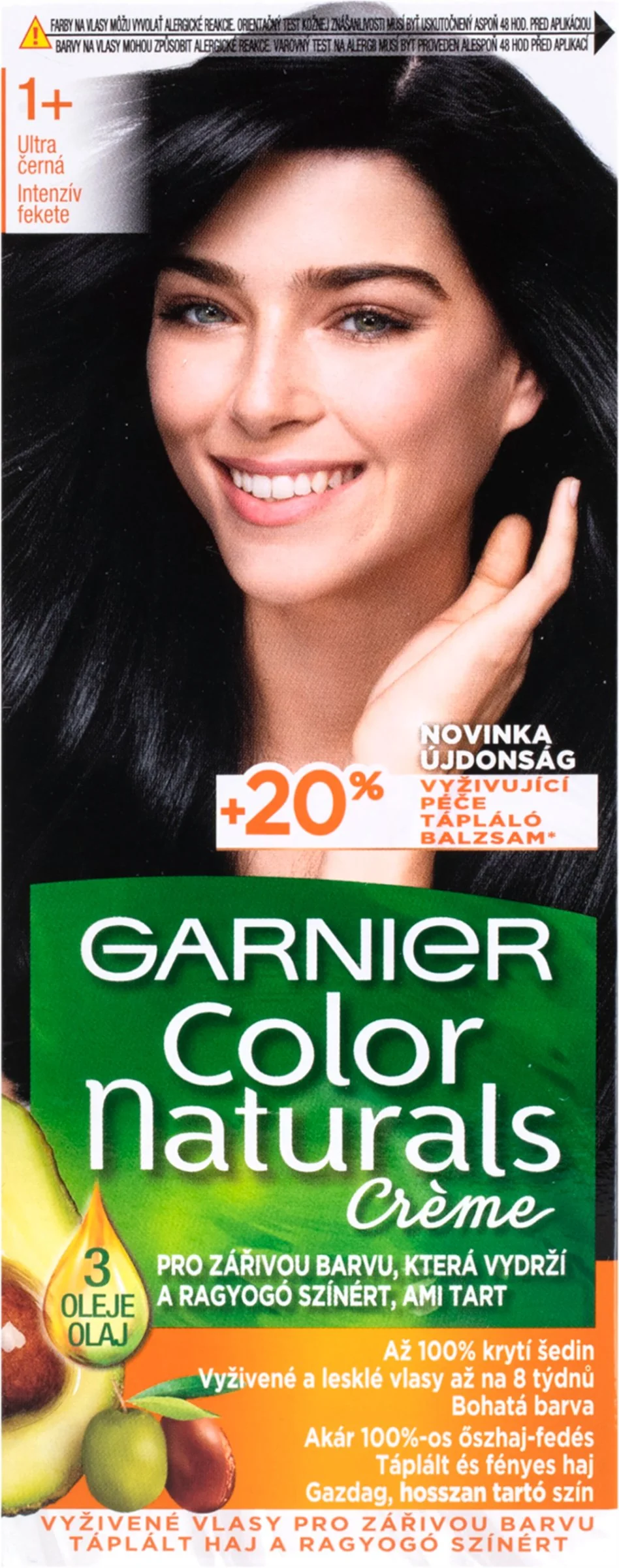 GARNIER Color Naturals CN 1+ - ultra čierna